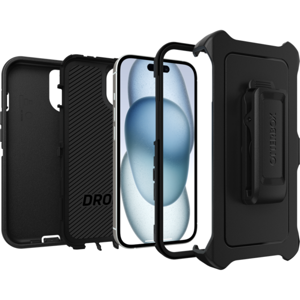 defender-ipha23-black-3 Case OTTER BOX DEFENDER iPhone 15