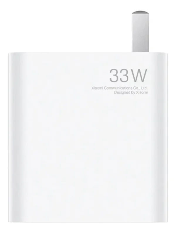 CARGADOR XIAOMI USB - TIPO C (3) Cargador Xiaomi USB a Tipo C - 33W