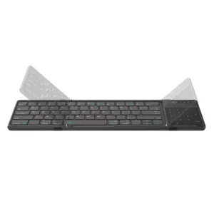 Teclado Bluetooth Plegable con Panel Táctil