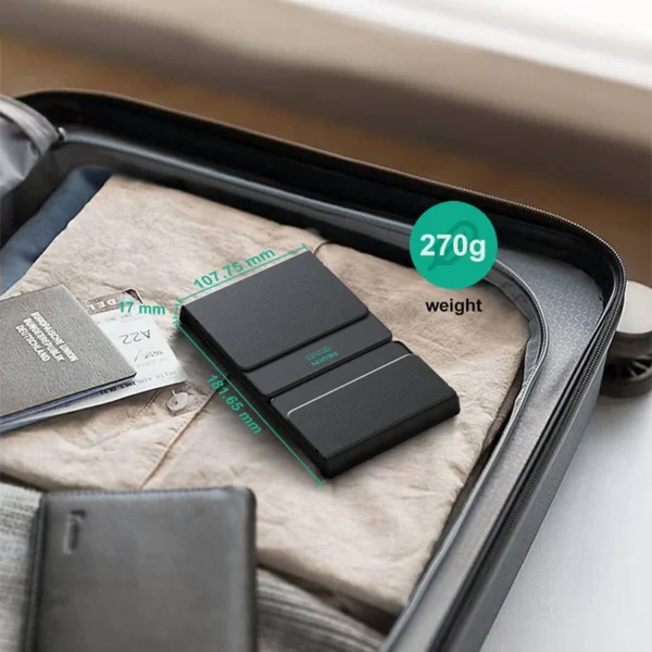 Teclado Bluetooth Plegable con Panel Táctil