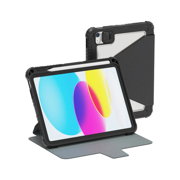 10.9 inch iPad 10th Gen 1 Funda Bumper SnapSafe Multifuncional Leather para iPad 10 / 10.9 (2022)