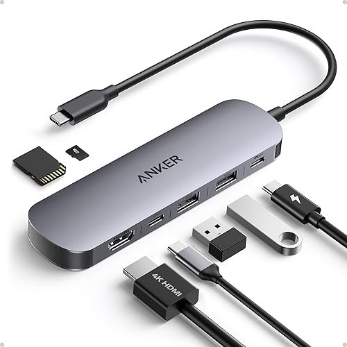 71Z9T0VgGyL._SY500_ Adaptador Anker 7 en 1 USB-C con HDMI 4K 60Hz