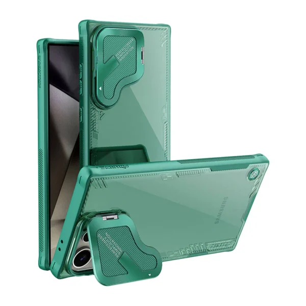 Iceblade-Prop-Case-for-Galaxy-S24-Ultra-green_5 Estuche Iceblade prop con Lens cover para Samsung S25 Ultra