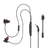 Audífonos JBL Quantum 50C con Micrófono | Cable 3.5 mm + Adaptador USB-C