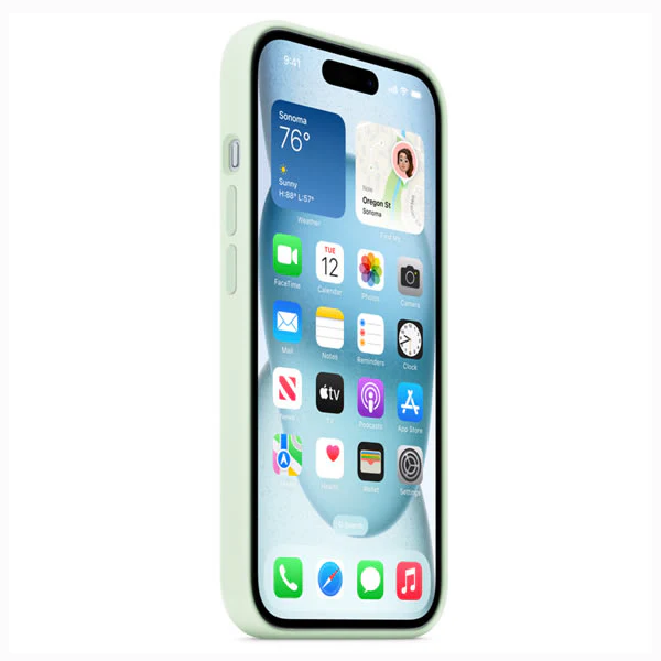 Case de Silicona para iPhone 15 – Funda Suave Antigolpes