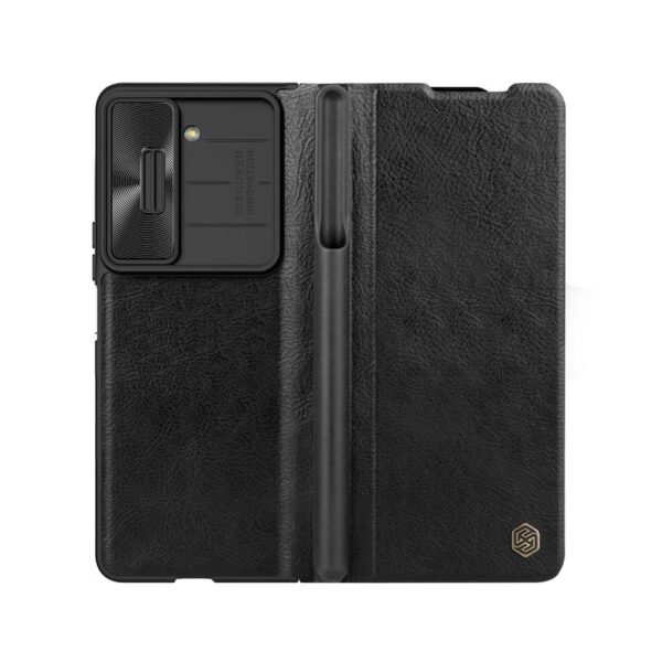 Nillkin-Qin-Pro-Leather-Case-for-Galaxy-Z-Fold-5-Black_1 Qin Pro Leather Case para Samsung Galaxy Z Fold 5