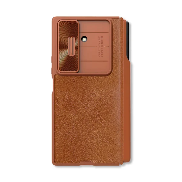 Qin Pro Leather Case con Stylus Pen Galaxy Z Fold 7