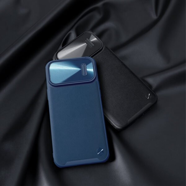 Funda Camshield S Magnetic Leather para iPhone 14 Pro Max