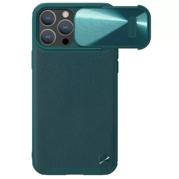 Funda Camshield S Magnetic Leather para iPhone 14 Pro Max