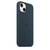 Abbys Blue Case de Silicona para iPhone 13 con MagSafe
