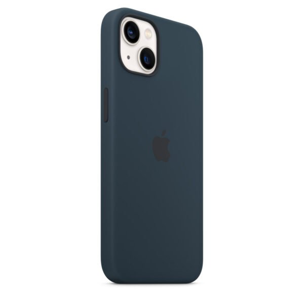 Abbys Blue Case de Silicona para iPhone 13 con MagSafe