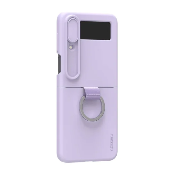 Nillkin-camshield-silky-silicone-case-for-samsung-galaxy-z-flip-4-5g-purple_2 Funda Camshield Silky Silicone para Samsung Galaxy Z Flip 4