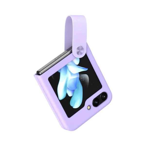 Funda Finger Strap Liquid Silicone para Samsung Galaxy Z Flip 5