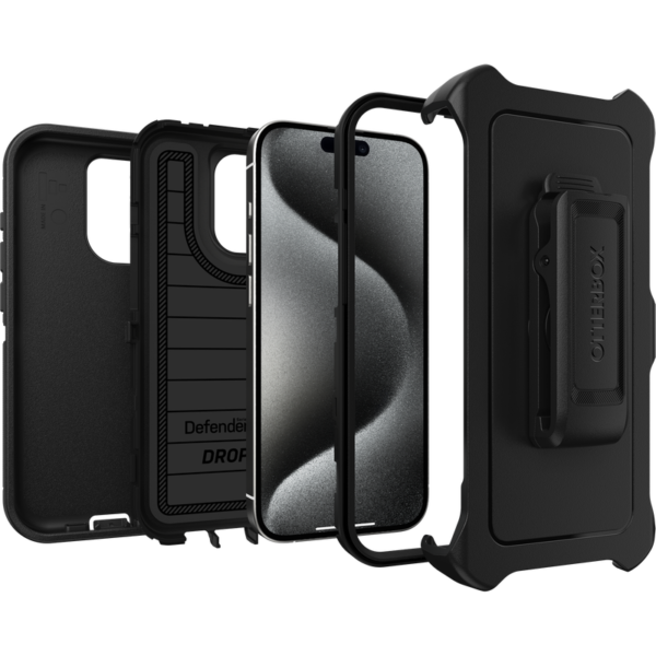 defender-pro-iphc23-black-3 Cover OtterBox Defender para iPhone 15 Series