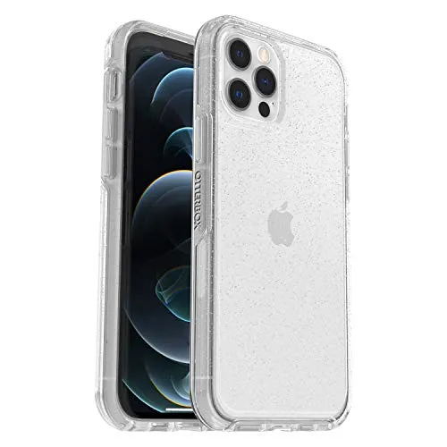funda-iphone-otterbox-symmetry-clear-resistente-stardust-0 Cover OtterBox Symmetry Clear Stardust para iPhone 12 Pro Max
